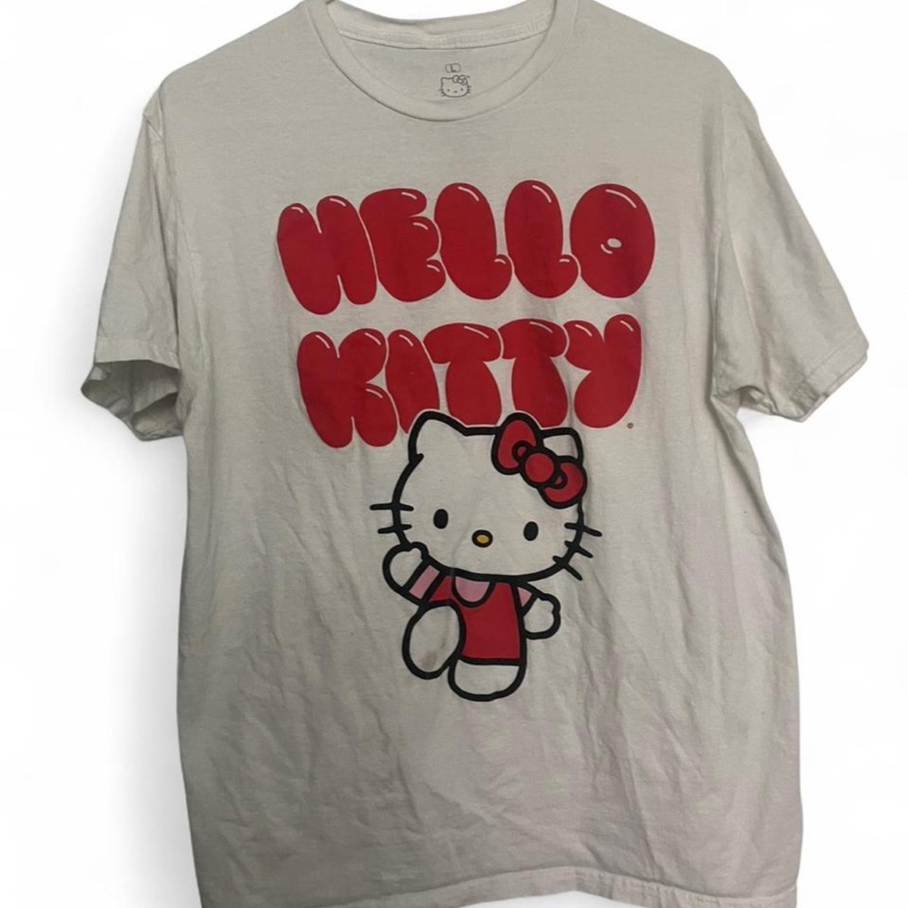 Hello Kitty T-Shirt - White and Red